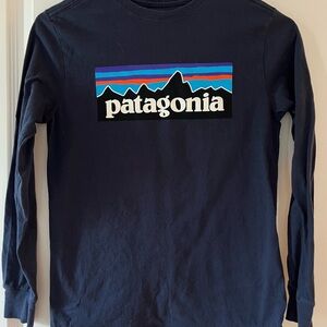 Patagonia Dark Blue Organic Cotton Shirt